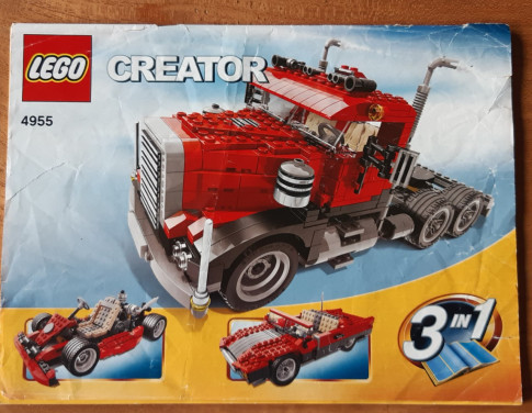 Lego Creator 4955: Big rig (3 in 1)