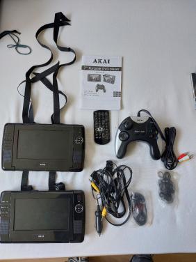 Akai draagbare dvd speler.