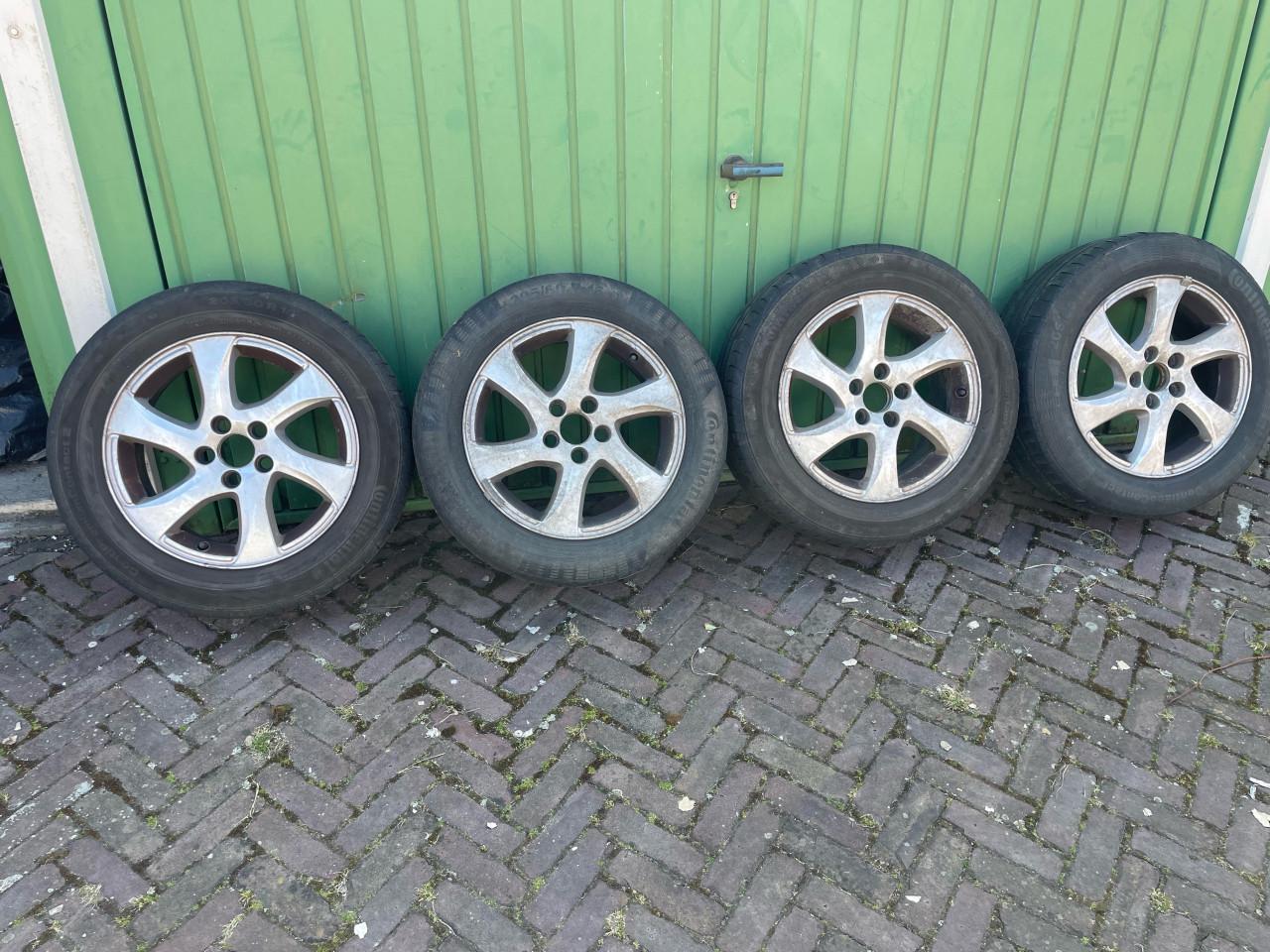 4 lichtmetalen velgen