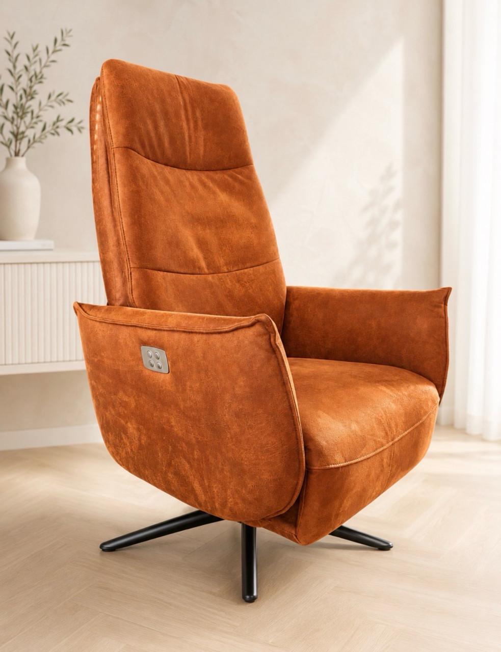 Te koop elektrische draai relaxfauteuil/stoel