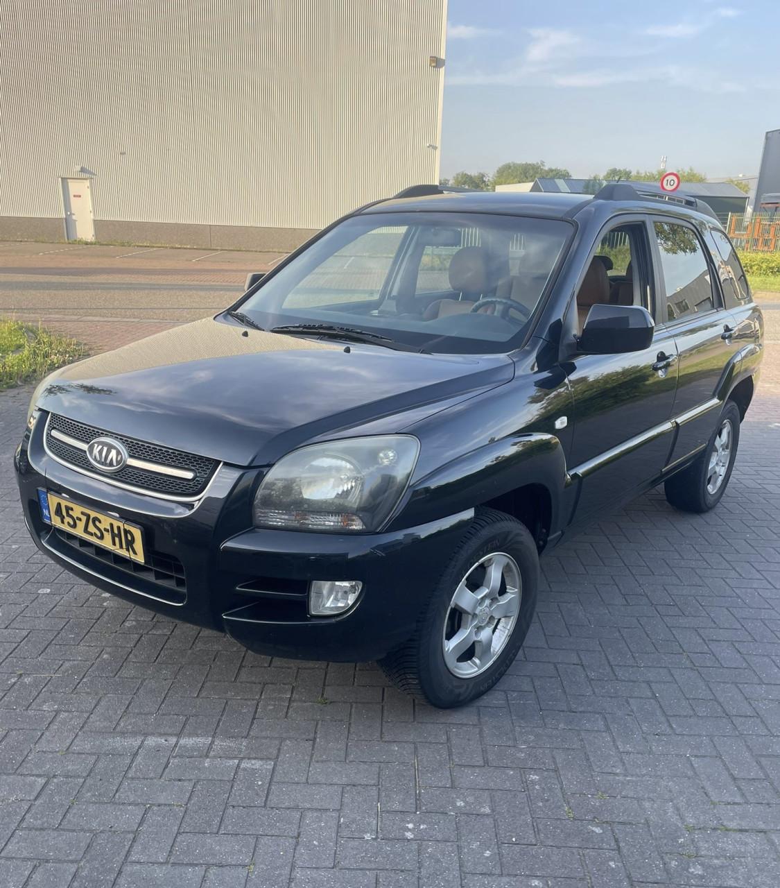 Kia Sportage 2.0 2WD 2008 Zwart | NAP
