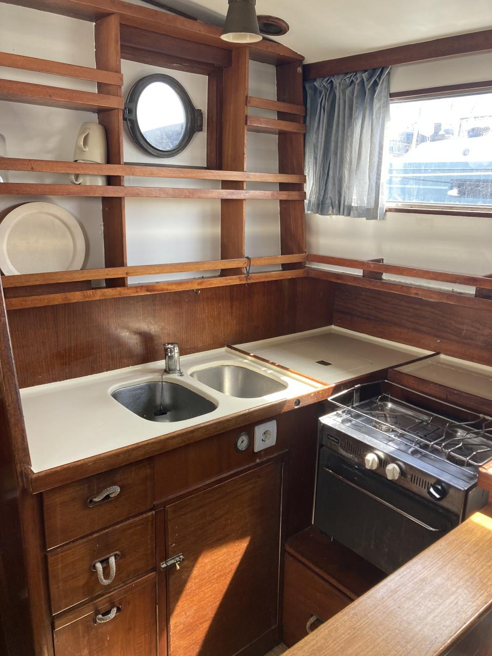 Klassieke stalen Waterwitch 39ft