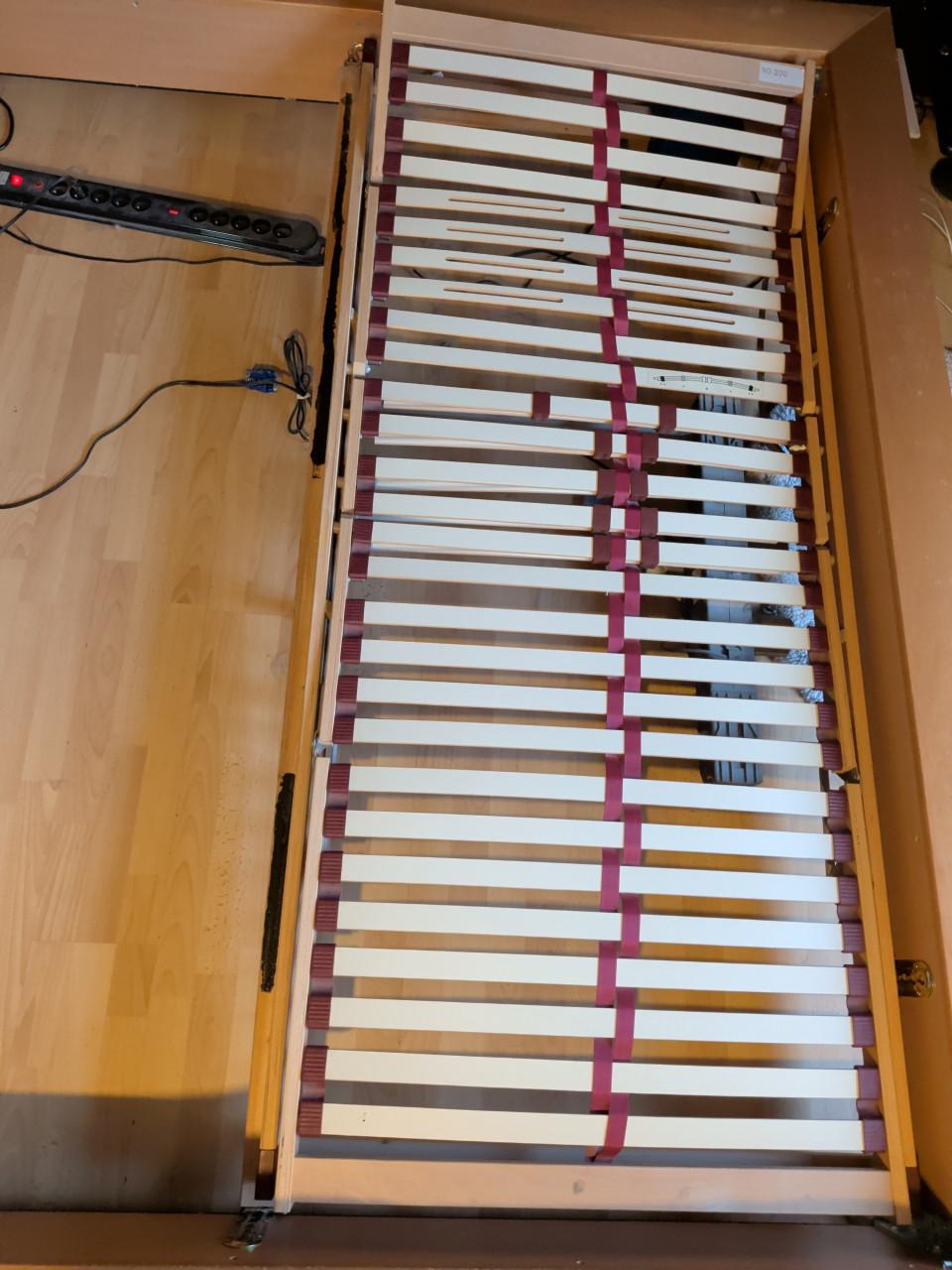 Elektrische lattenbodem