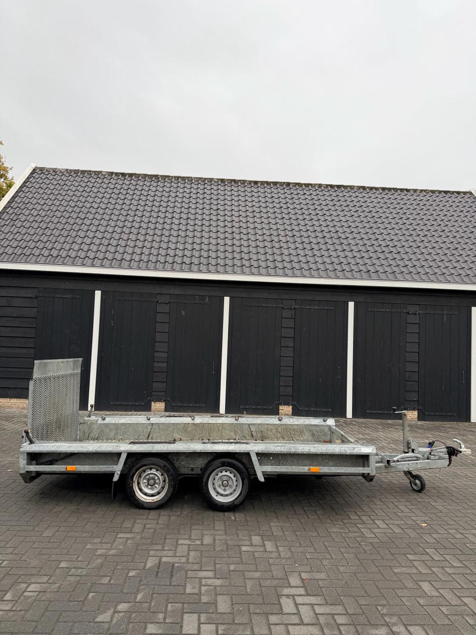 Nette complete set, Kubota KX019-4, Sorteergrijper,Aanhanger