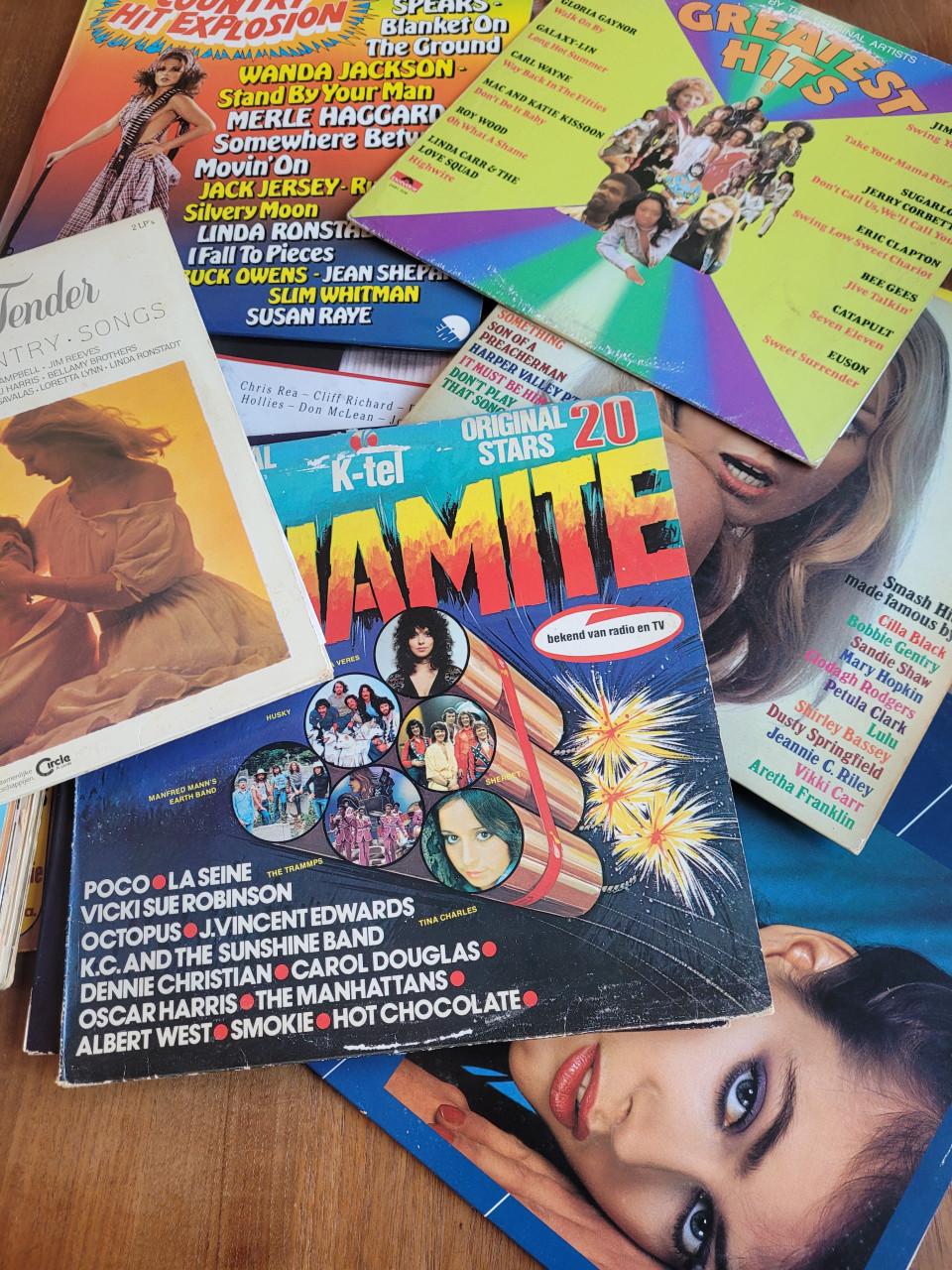 20 verzamel lp's in goede staat!