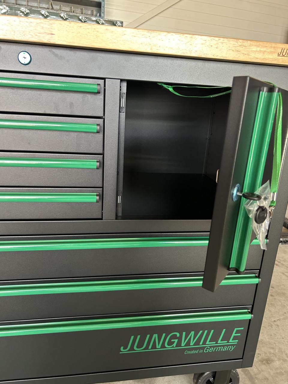 Gereedschapswagen Jungwille compleet gevuld 272-delig, nieuwprijs 7999,-