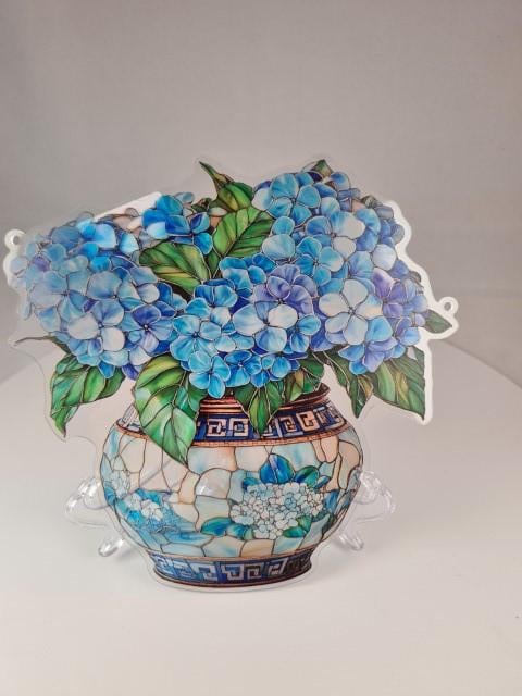 Raamhanger pot Hortensia's