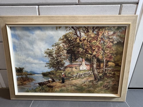 Schilderij te koop, inclusief lijst
