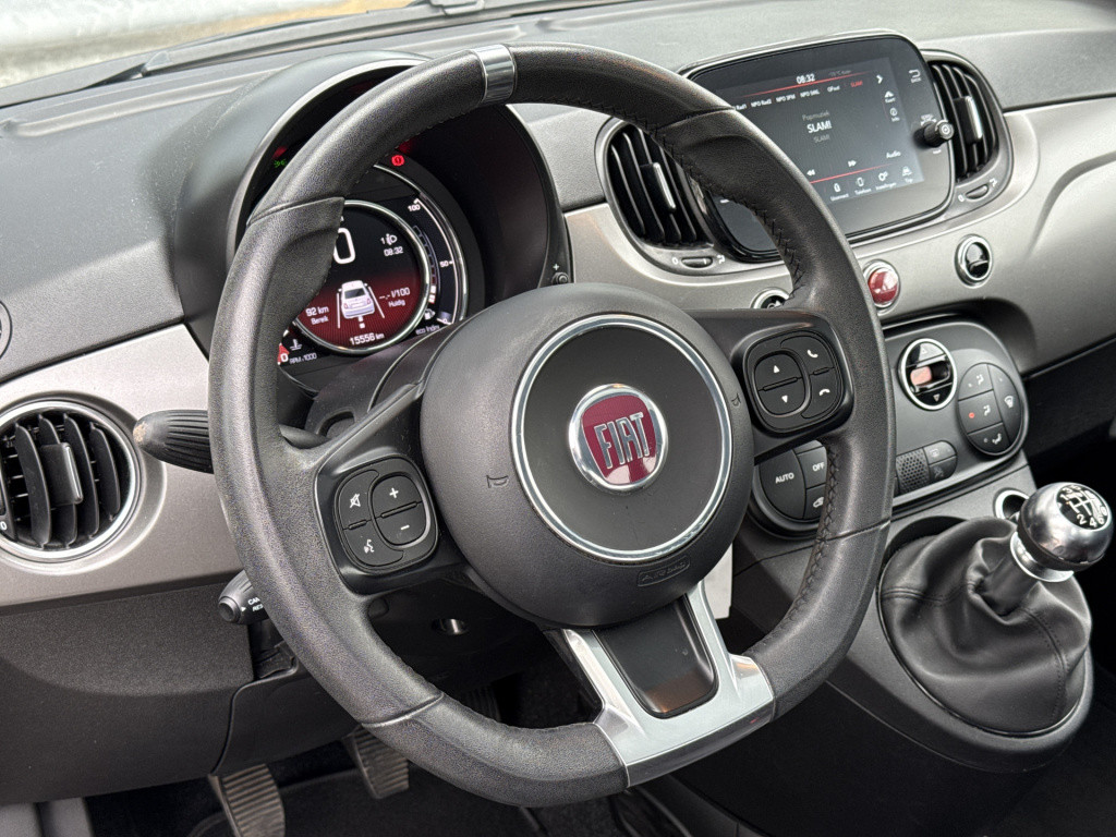 Fiat 500 1.0 hybrid sport | nl-auto | panorama | carplay | navi | clima | c