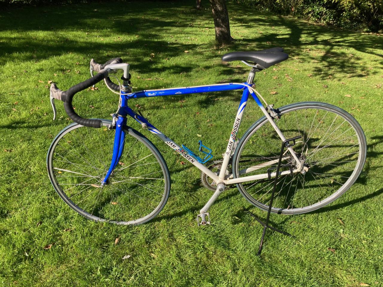Racefiets vintage Jan Janssen 18 versnellingen