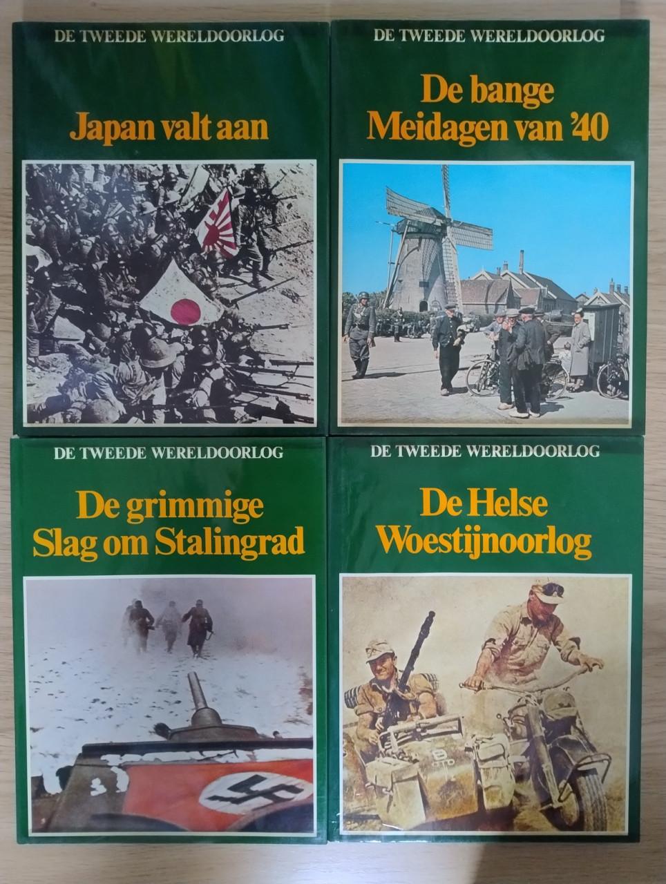 Complete serie boeken (25 delen) over de Tweede Wereld Oorlog