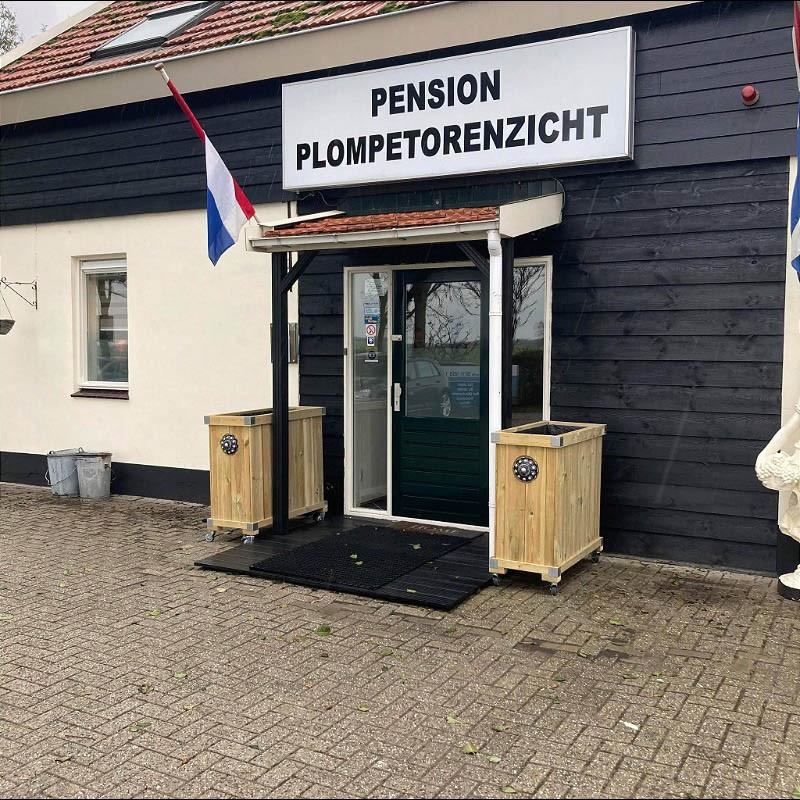Zeeuwse knop bloembakken projecten ter inspiraties L100 x B45 x H90