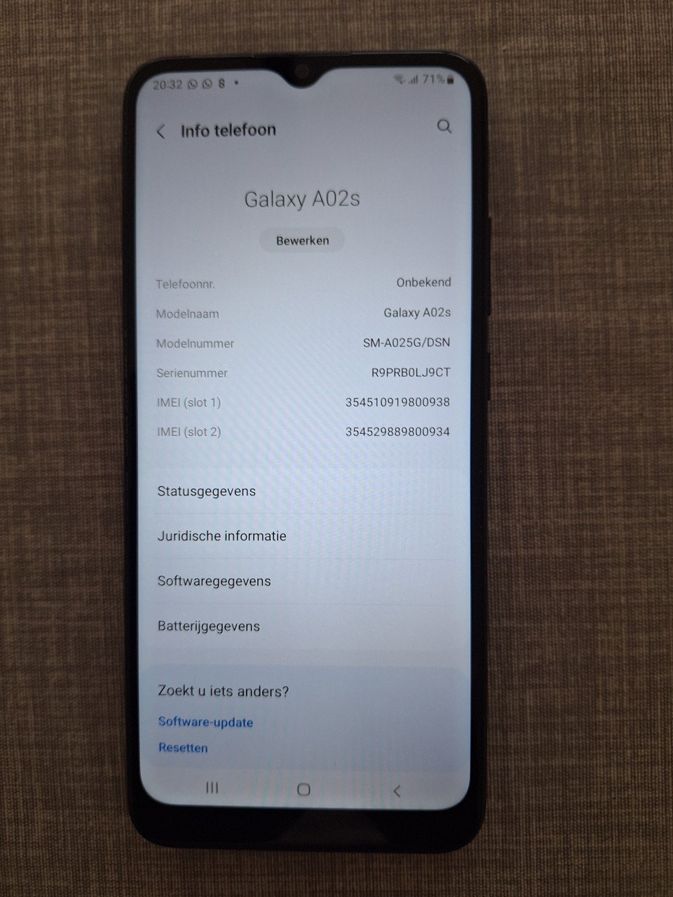 Samsung Galaxy A20s