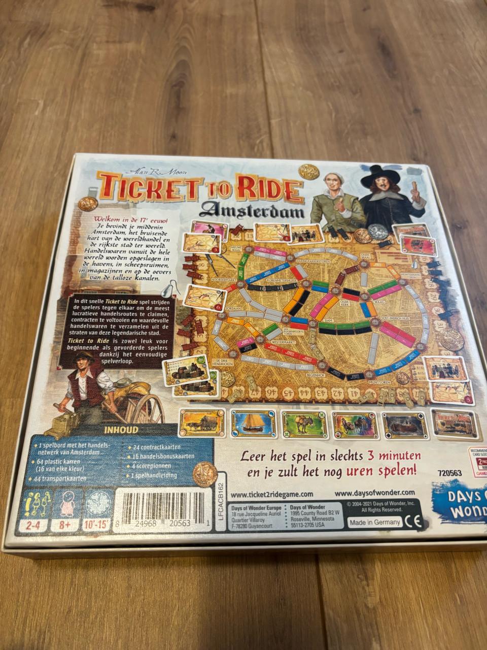 Ticket to ride Amsterdam