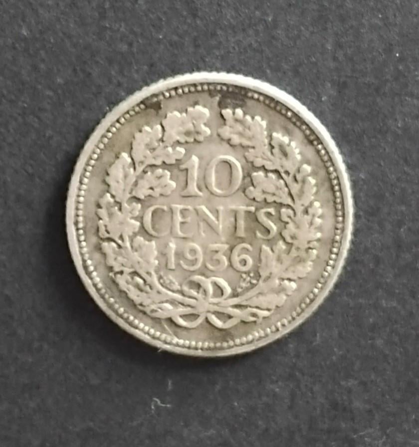 1897-1941 ZILVER 9x Dubbeltjes 1x Kwartje