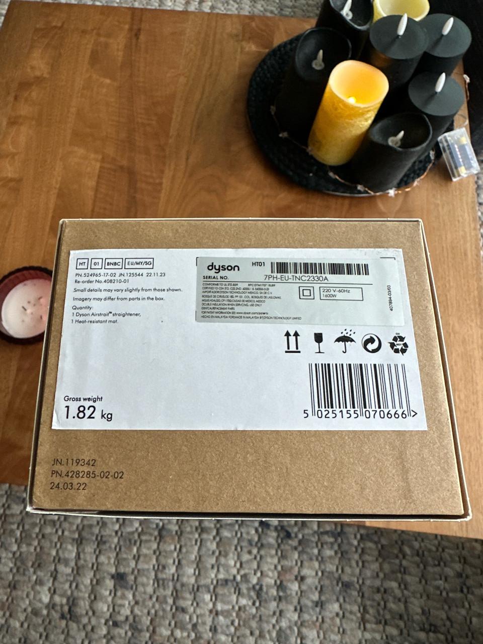 Dyson Airstrait Pink - Nieuw in doos