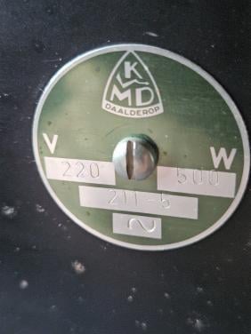 Mooie werkende vintage KMD Daalderop Broodrooster