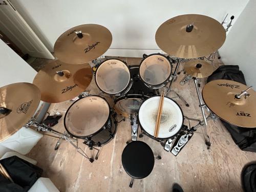 PDP BX drumstel met extra bekkens