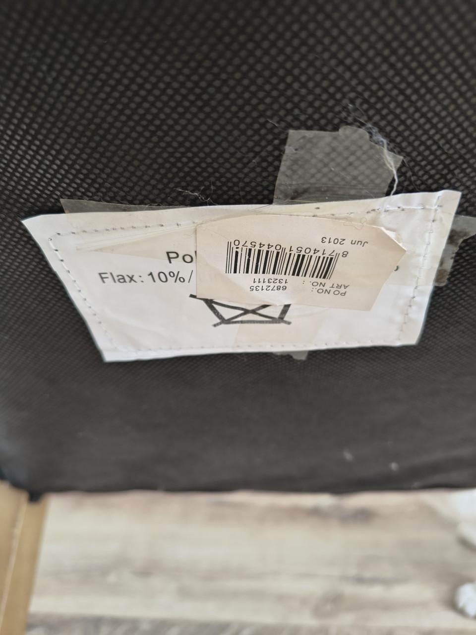 Prachtige beige, ecru eetkamerstoel, zithoogte 45 centimeter
