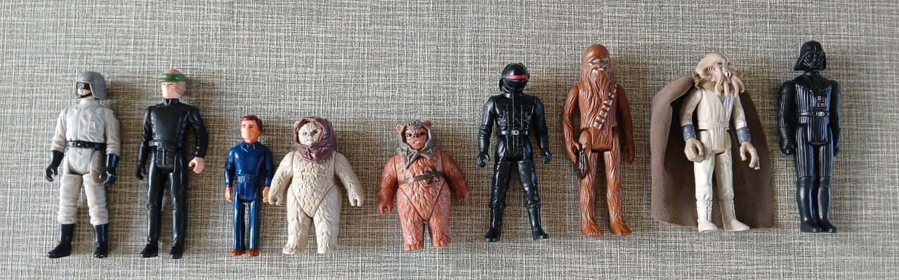 Star Wars en Construx Vintage figuren