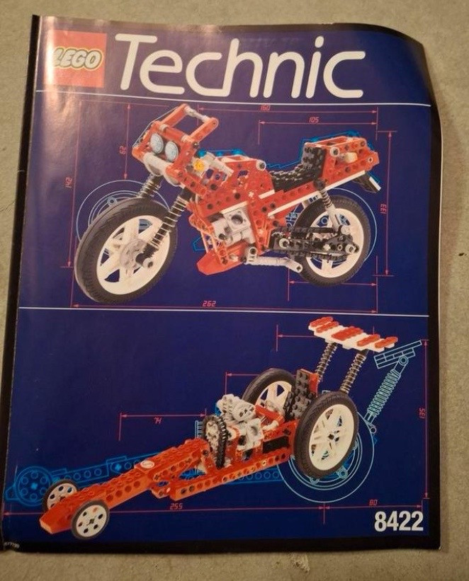 Lego Technic 8422 Motor in originele doos