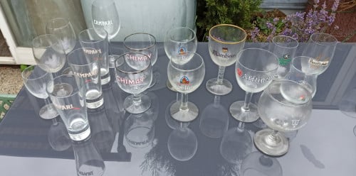 Gratis bierglazen, Campari glazen, wijnglazen