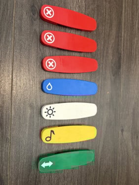 Lego Duplo trein actie stenen 7x Voor treinbaan
