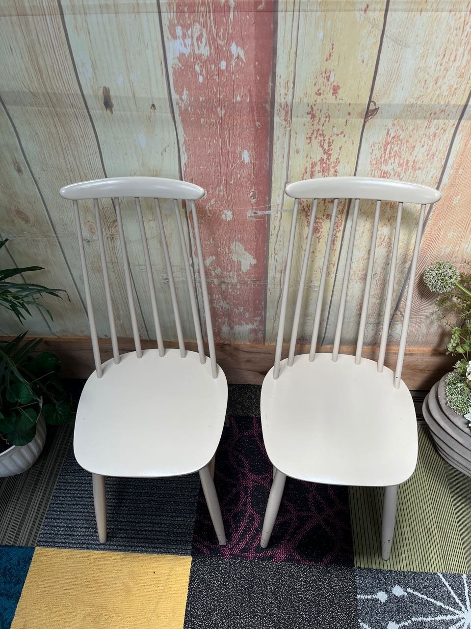 Pastoe Spijlenstoelen ( set van 2 ) No 744