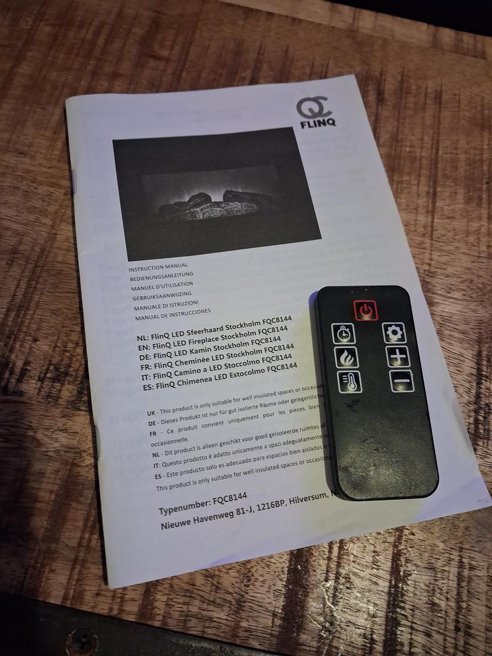 Electrische sfeer haard