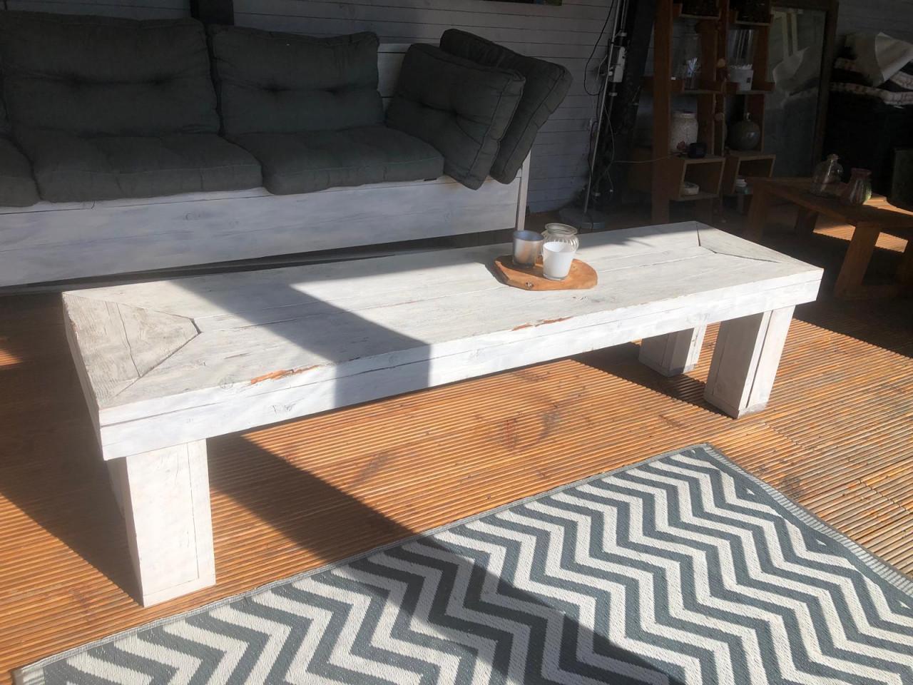 Steigerhouten tuinbank