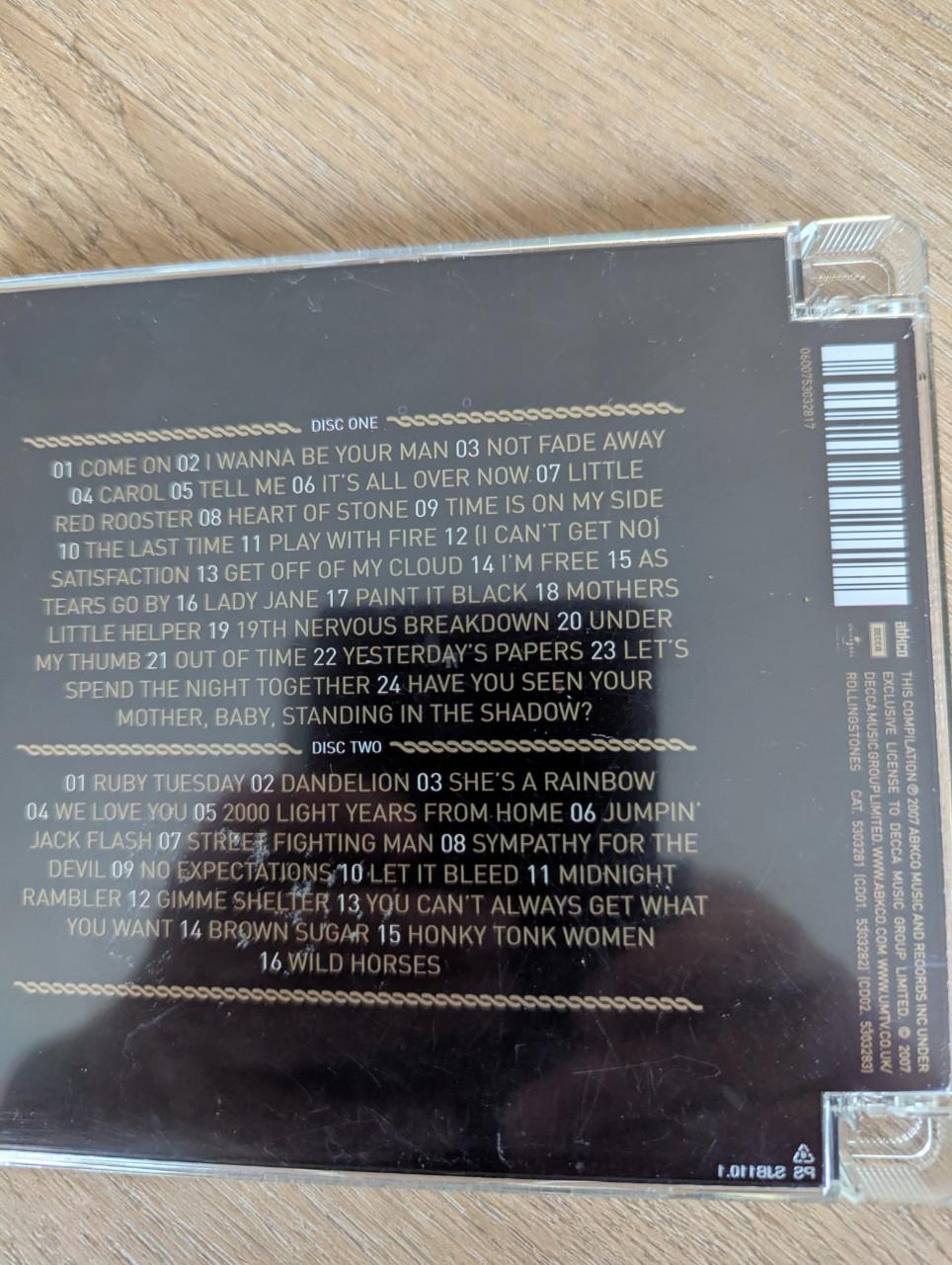 The Rolling Stones CDs - Rolled Gold en Got Live cd