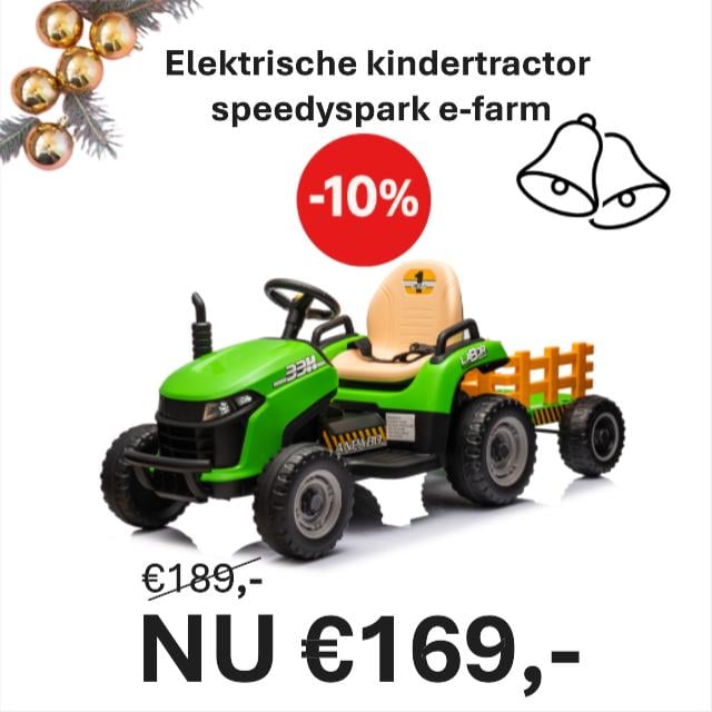 KERSTUITVERKOOP Elektrische kindervoertuigen OP=OP!