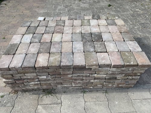 Gratis tuintegels +- 21m2