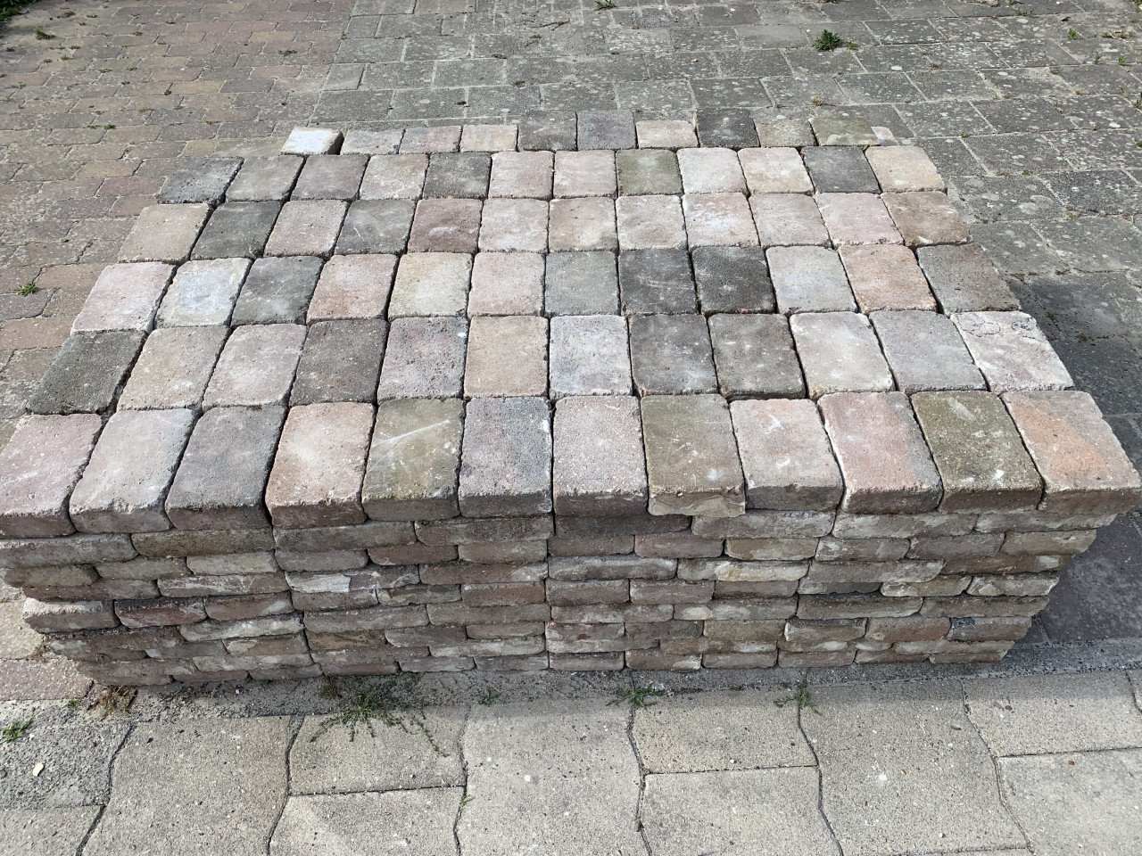 Gratis tuintegels +- 21m2