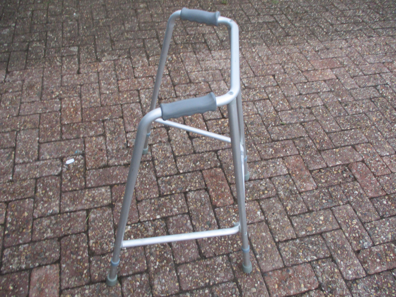 Zgan aluminium lichtgewicht looprek in hoogte instelbaar