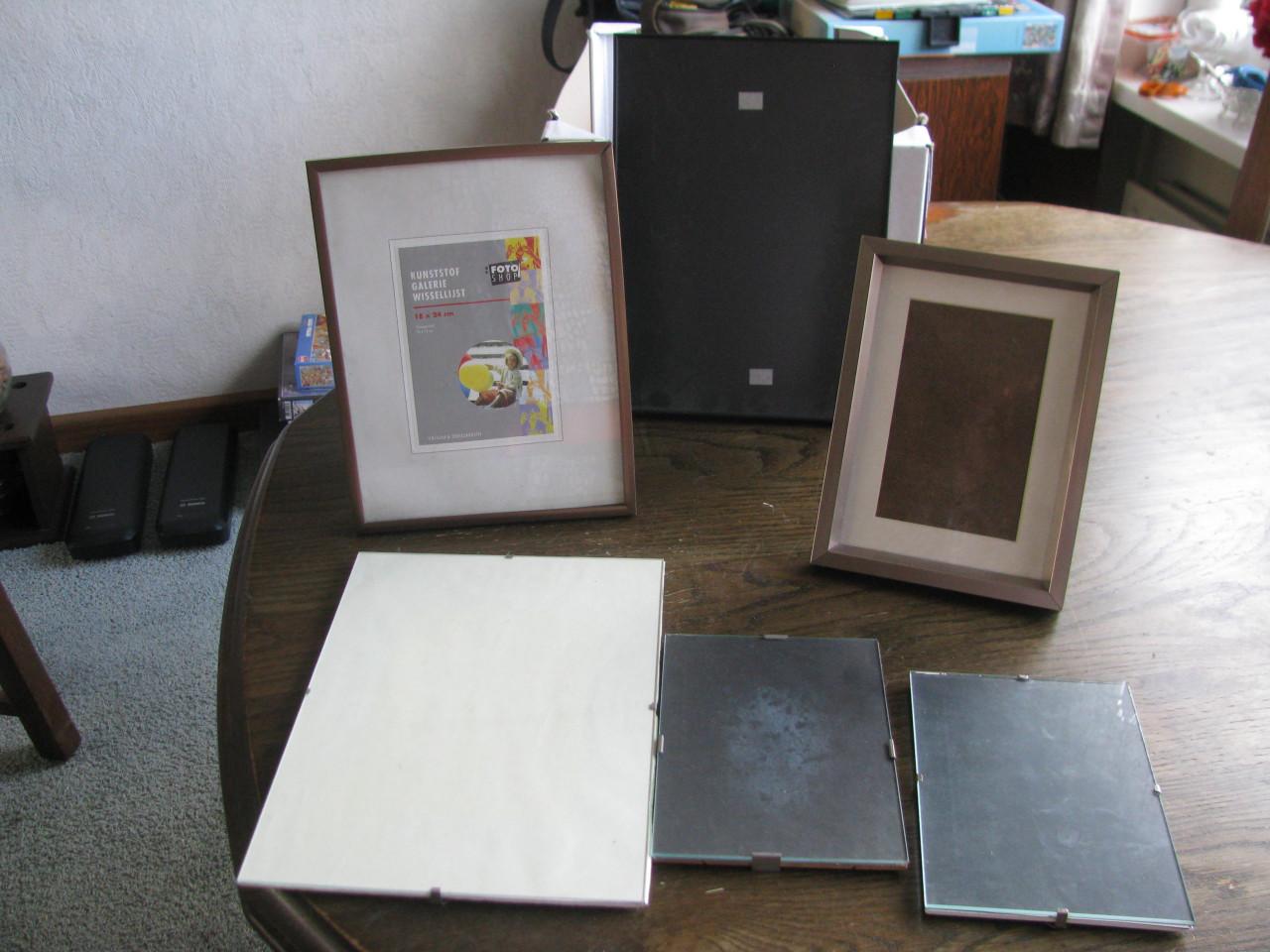 Fotolijstjes.