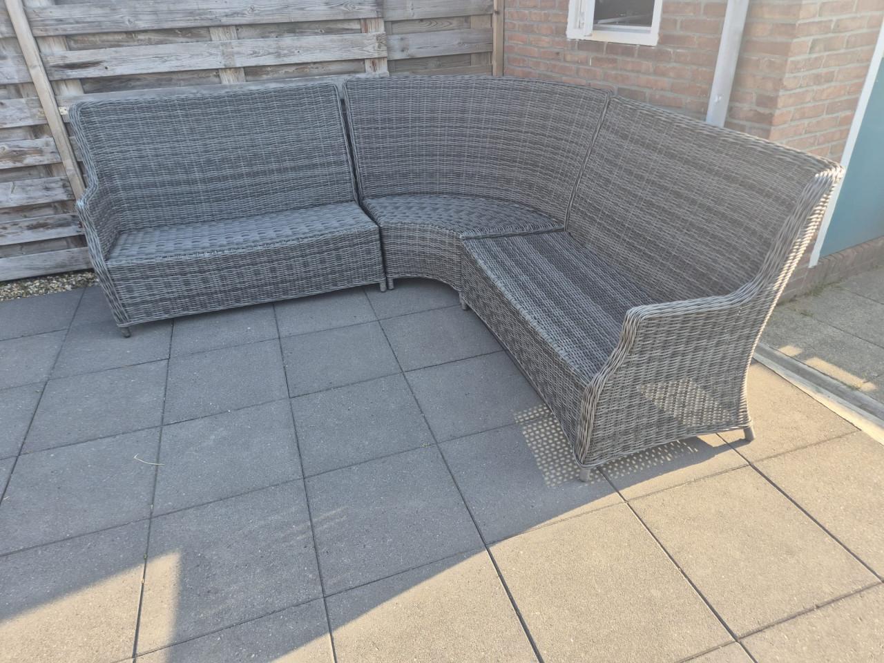 Dining Loungeset 240 x 240 cm (Bezorging mogelijk)