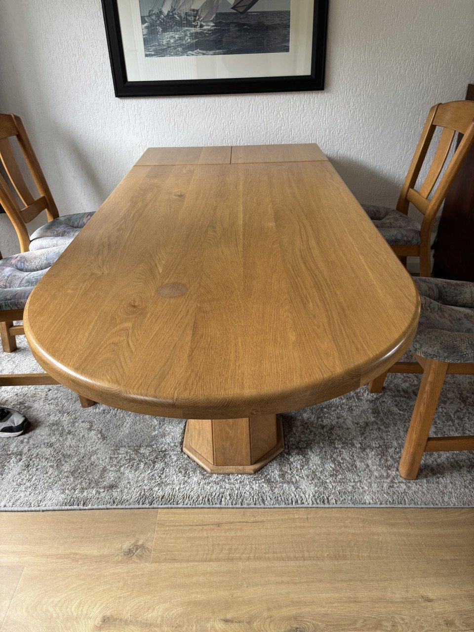 Tafel inclusief stoelen