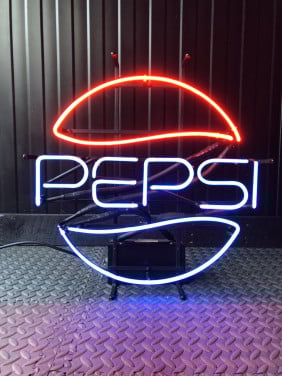 Pepsi Neon Reclame Decor
