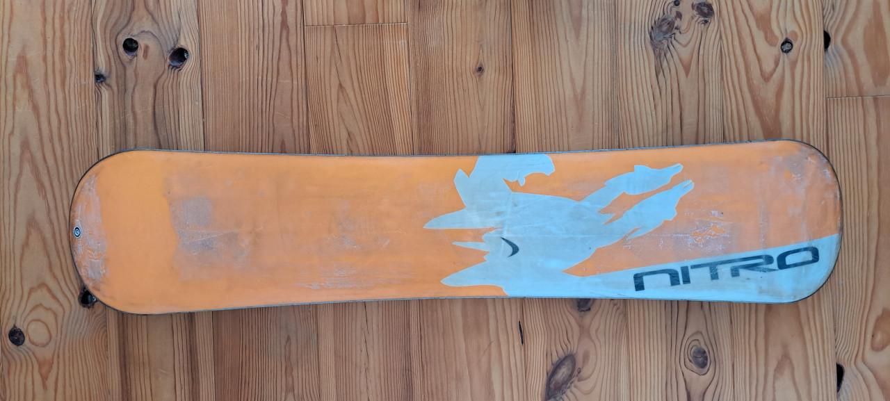 Snowboard burton/ nitro en ski,s