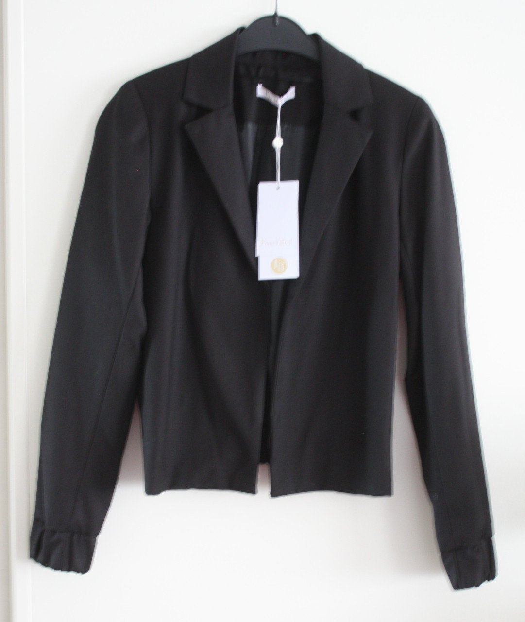 Nieuwe zwarte blazer maat xs