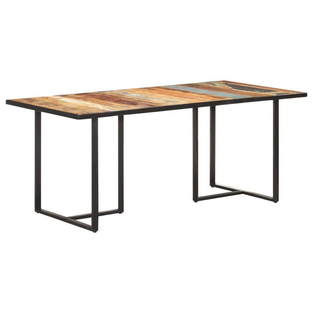 Eettafel 200 x 100cm massief gerecycled hout
