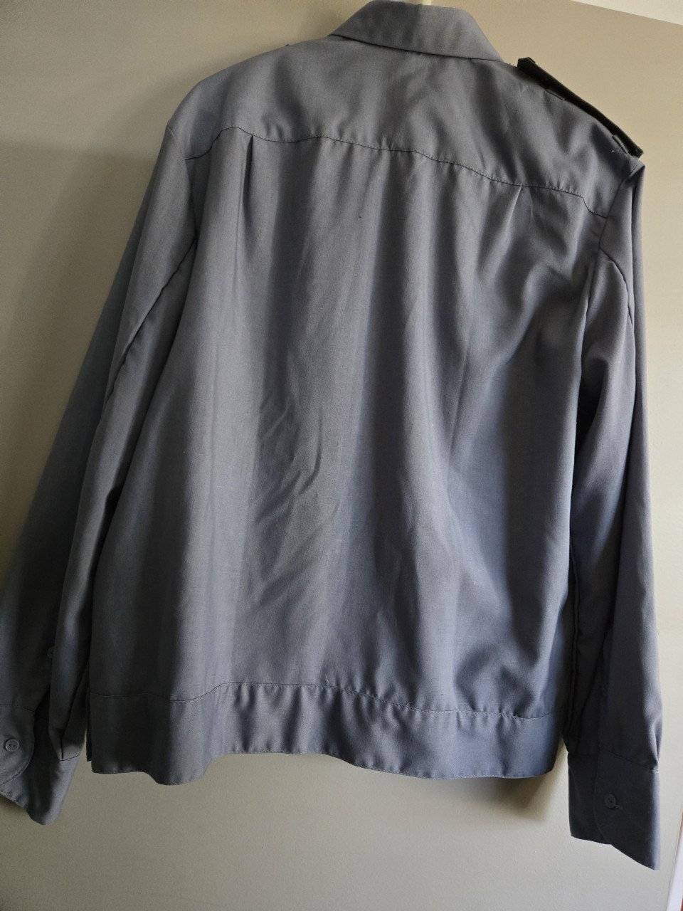 Militair officiers shirt 1980 Maat 40-2 Sovjet Unie . Bieden naar waarde