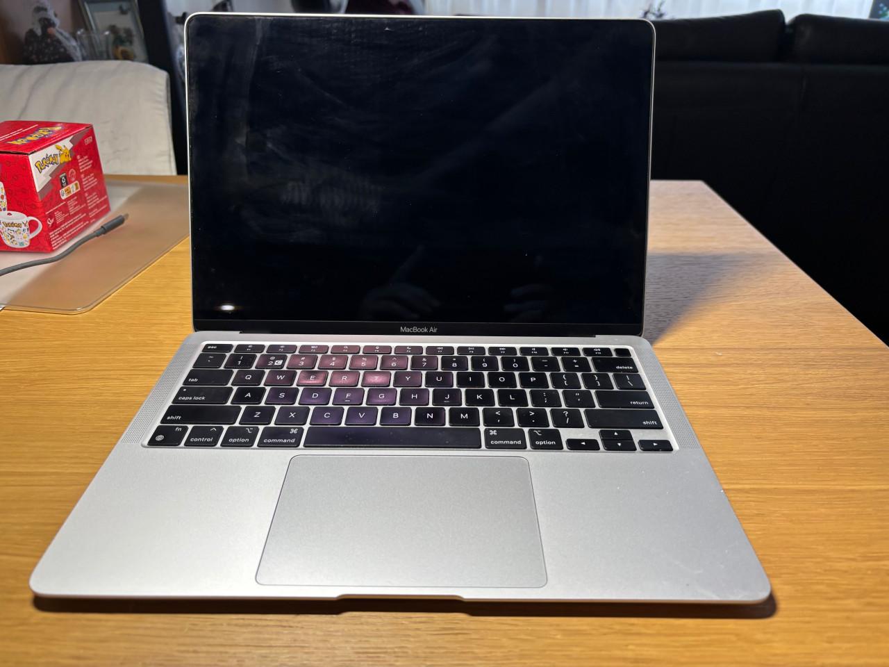 MacBook Air 2020 M1 8GB intern 512 GB SSD