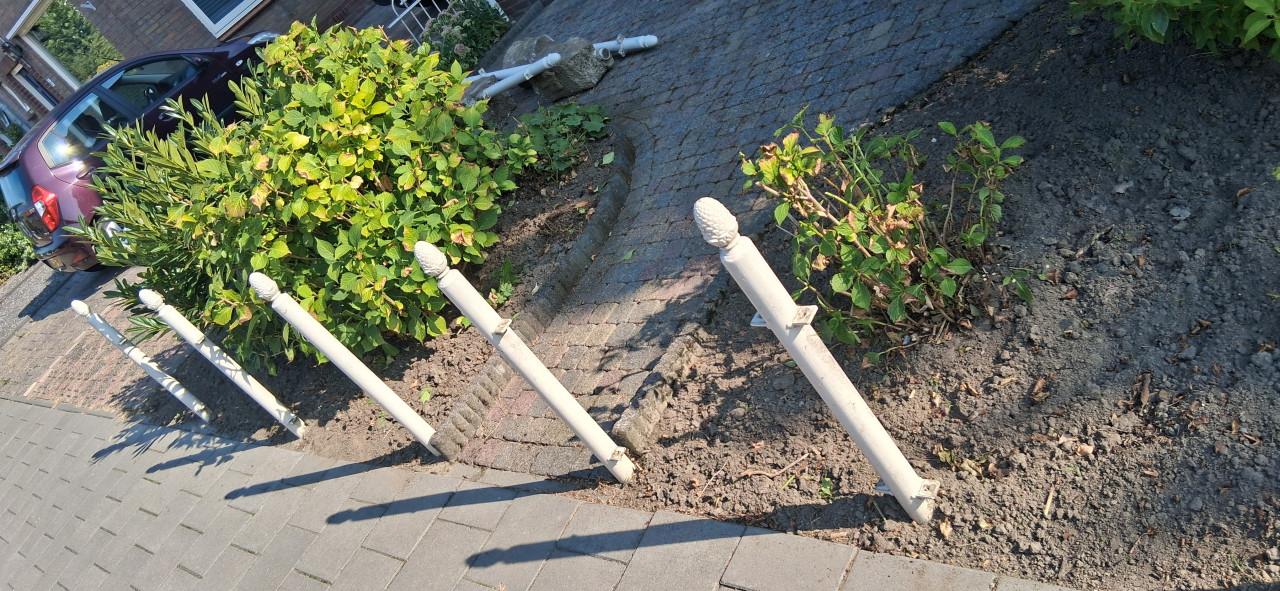 Te koop smeedijzeren hekwerk