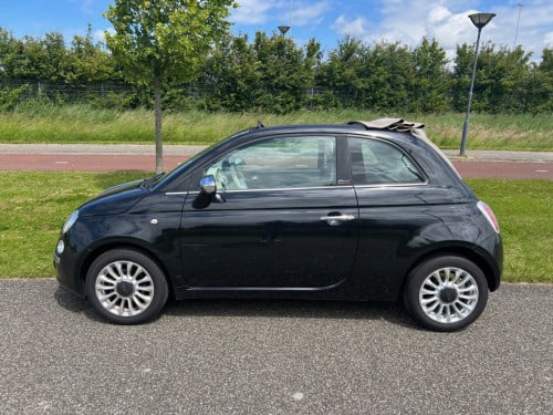 Topstaat; Fiat 500 Cabrio uit 2015 met slechts 78.000 km