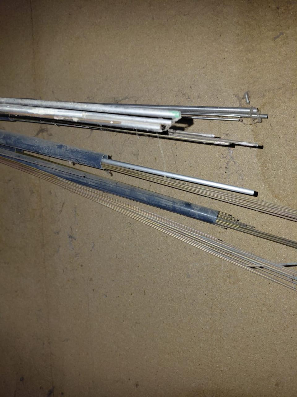 Messing rond 1.5 en 2.5mm