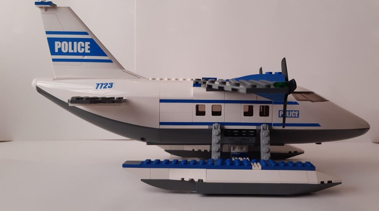 Lego City 7723: Politie watervliegtuig met piloot