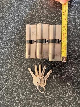 Cilindersloten voor in buitendeur