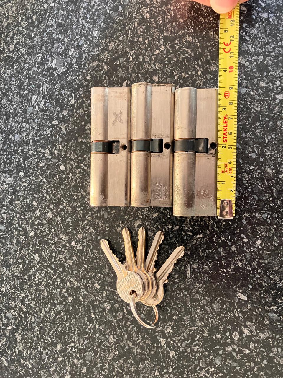 Cilindersloten voor in buitendeur